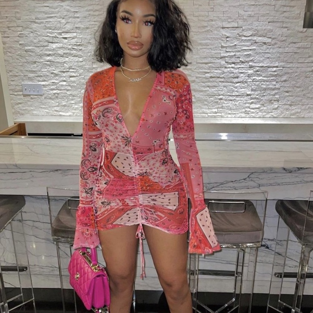 Pink dress